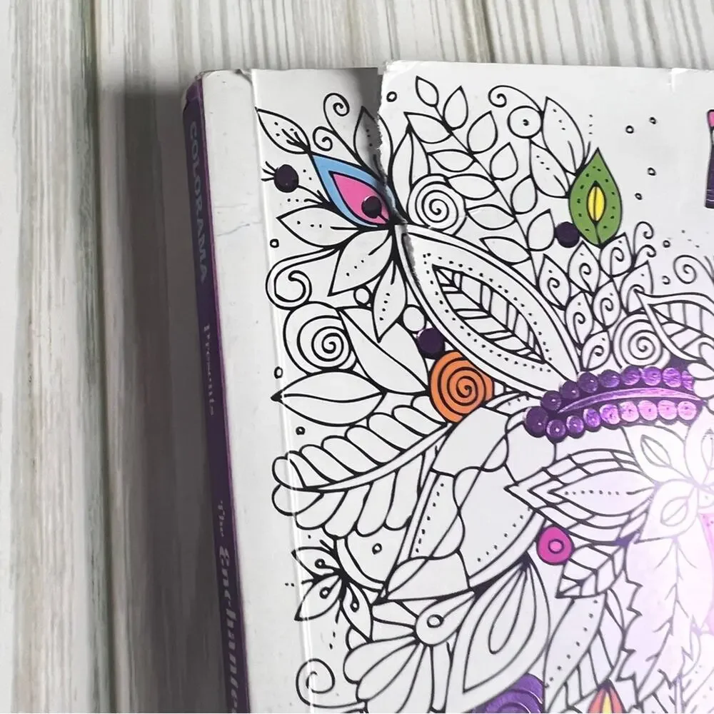 Colorama The Enchanted Journey, A Special Coloring Journal, Write and Color